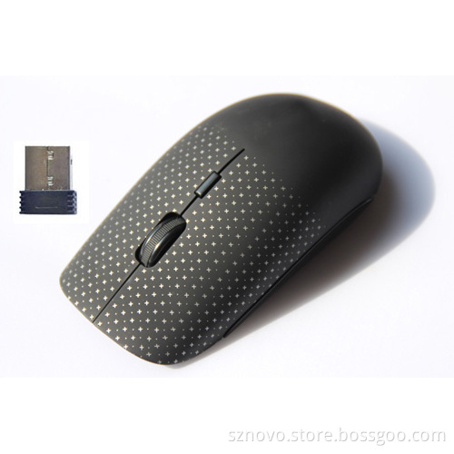 2.4G Wireless Optical Fashion Ergonomics Mouse (NV-M503RF)